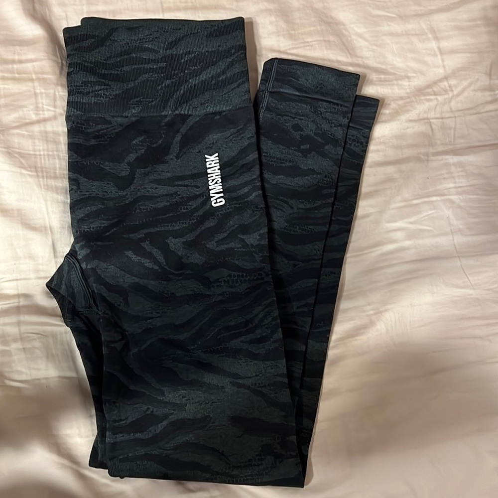Black Adapt Animal Seamless Gymshark Leggings